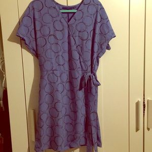Apt. 9 periwinkle faux wrap dress